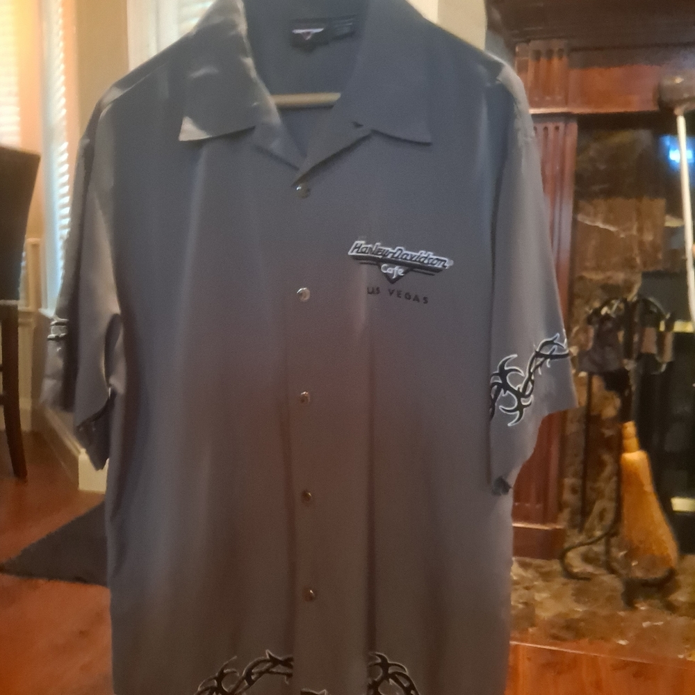Harley davidson dress shirt